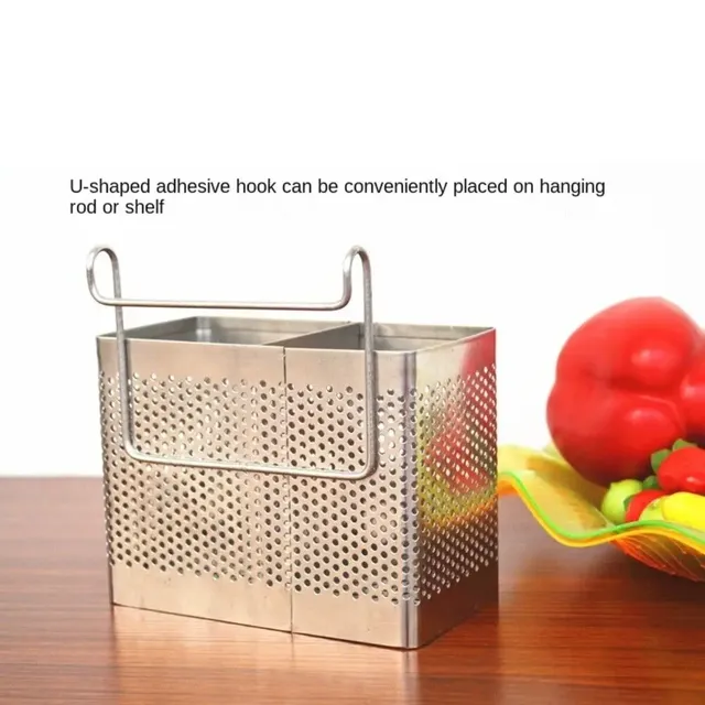 Portebaguettes rangement couverts égouttoir perforé… – vue 3