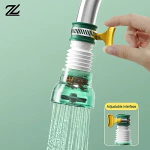 Barboteur de robinet rotatif universel à 360 degrés, économiseur d&rsquo;eau pivotant, pomme de douche, adaptateur de buse de robinet de cuisine, accessoires d&rsquo;évier