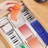 Organisateur tiroir argenterie extensible réglable blanc… – vue 4