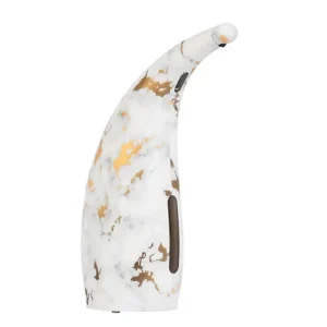 Regina-Distributeur existent de Désinfectant Liquide pour les Mains, Sans Contact, avec Motif Marbré, Étanche, à Piles, 300ml