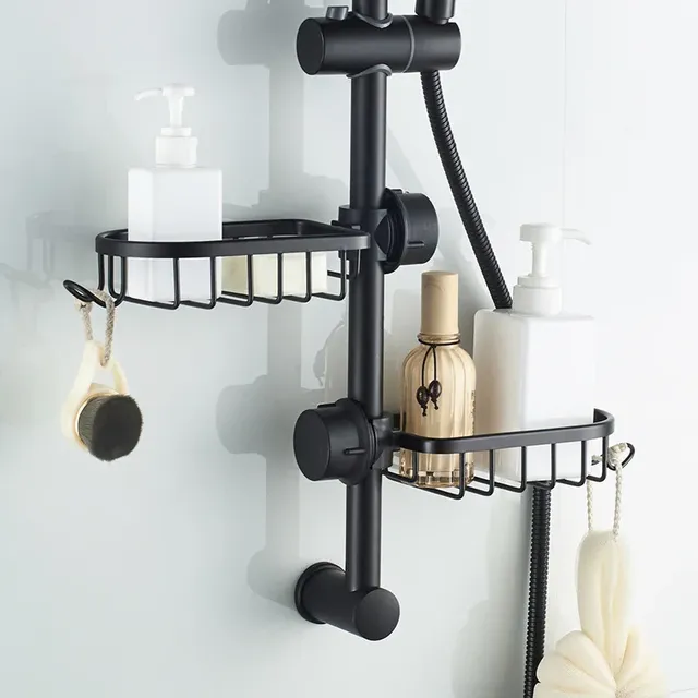 Support de rangement pour robinet de salle de bains