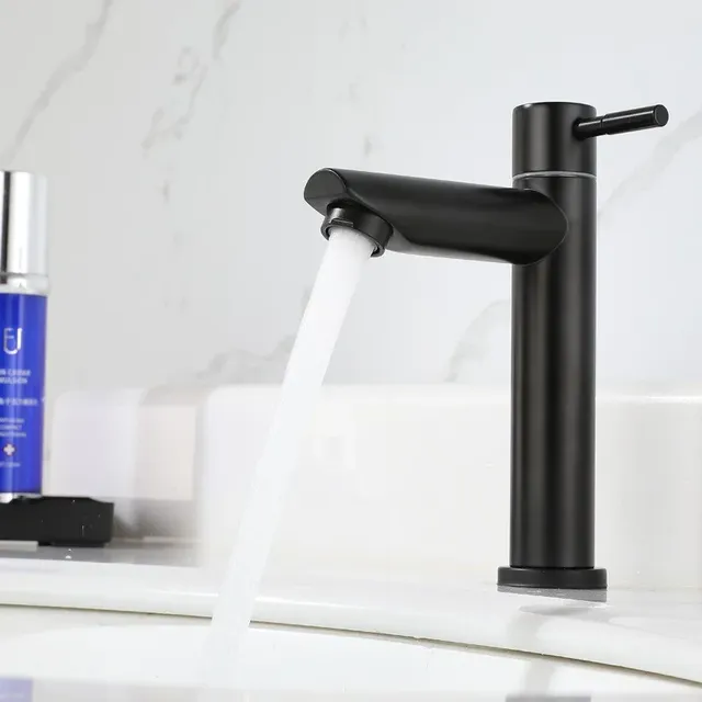 Robinet lavabo monotrou acier inoxydable 304… – vue 5