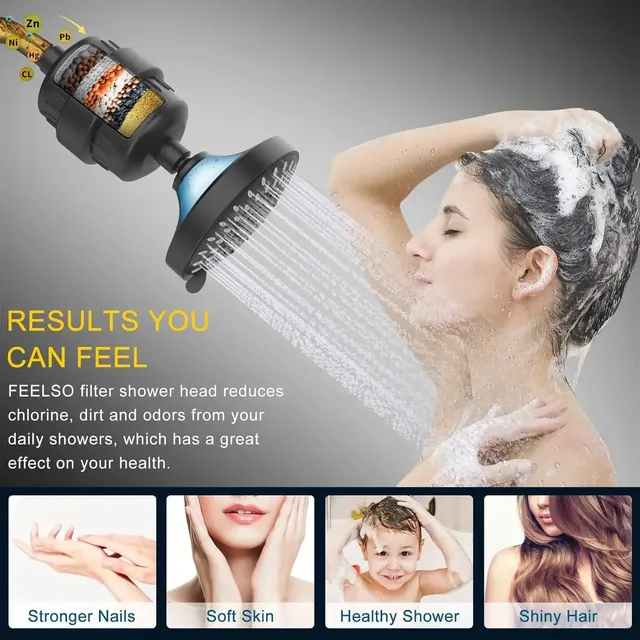 Le filtre à eau de douche à haut rendement – vue 2