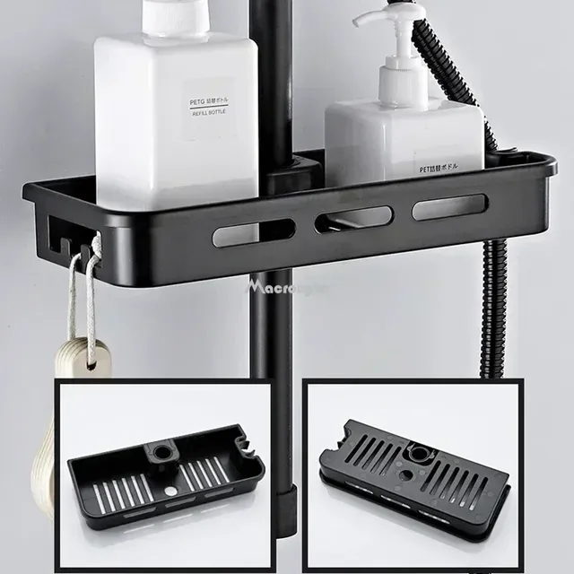 Support de rangement pour salle de bain et douche – vue 4