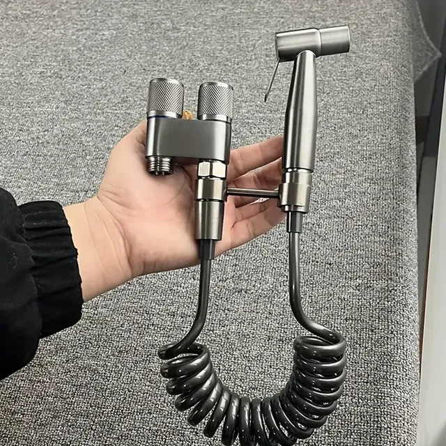 Robinet de nettoyage de toilettes moderne à double… – vue 3