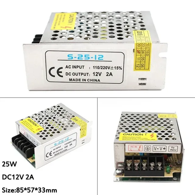 AC DC 110V 220V à 5V 12V 24V 48V Source d'alimentation à… – vue 6