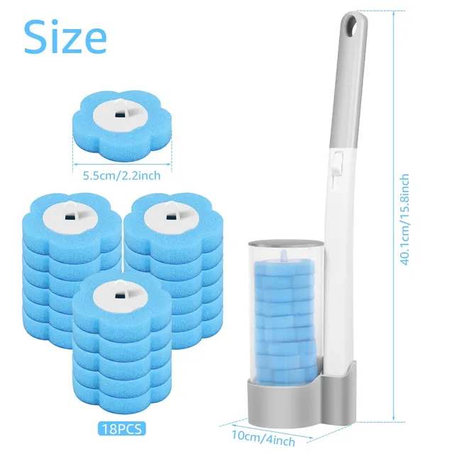 Brosse de toilette jetable à Long manche – vue 6