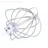 Fouet ballon acier inoxydable poli filaments rigides… – vue 3