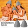 Chapeau de Sauna en laine pour hommes et femmes – vue 4