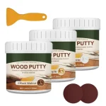 Mastic de remplissage de bois 150g, remplissage de fissures en bois inoxable, Kit de réparation de meubles en bois, remplissage de trous en bois pour armoires, tables, sols, portes