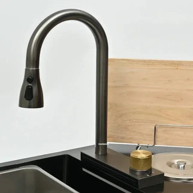 Éviers de cuisine en acier inoxydable – vue 5