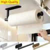 Porte-serviettes en papier de cuisine, cintre adhésif pour mouchoirs, distributeur de rouleaux de papier toilette, armoire de rangement, porte-serviettes, accessoires de salle de bains