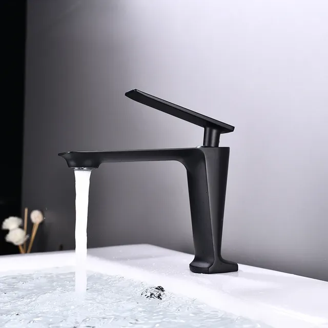 Mitigeur lavabo haut surélevé contemporain minimaliste… – vue 3