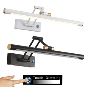 Miroir lumière mur LED lampe moderne salle de bain applique murale 43 cm 58 cm AC85 – 265 V éclairage intérieur chambre appliques murales luminaires