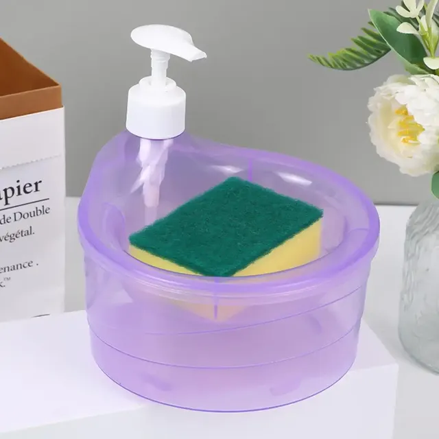 Distributeur savon liquide vaisselle doseur pompe… – vue 5