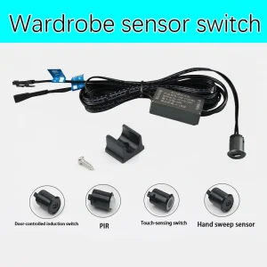 Le capteur de commutateur tactile contrôle le variateur LED interrupteur de lumière tactile large tension pour l’éclairage de garde-robe et d’armoire DC12V-24V Le capteur de commutateur tactile contrôle le variateur LED interrupteur de lumière tactile large tension pour l’éclairage de garde-robe et d’armoire DC12V-24V