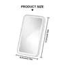 Miroir maquillage voiture paresoleil rectangulaire coins… – vue 6
