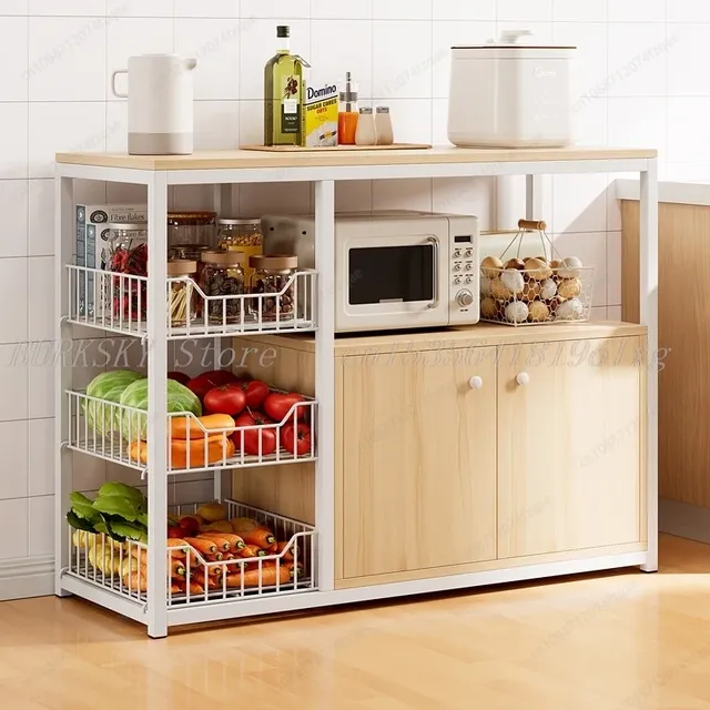 Armoire de rangement de cuisine multicouche T1 – vue 2