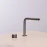 Robinet de salle de bains en or brossé – vue 4