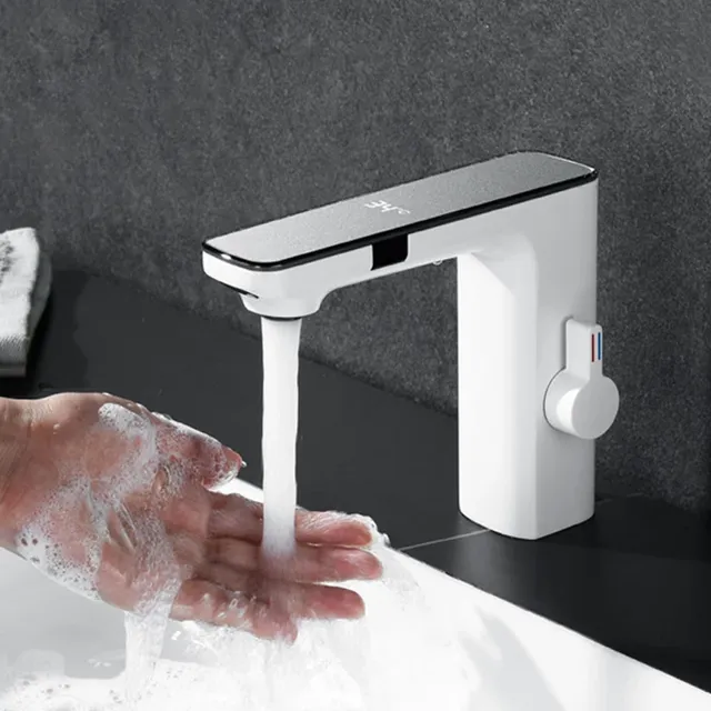 Robinet de lavabo à affichage intelligent de la… – vue 2
