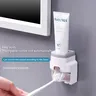 Distributeur automatique dentifrice mural porte brosses… – vue 3