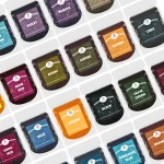 Teinture pour Tissu en Coton et Lin Reconditionné, Pigment pour Jeans, Vêtements Faits à la Main, Peinture de Rénovation, 10g/20g, 24 Couleurs