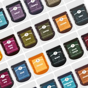 Teinture pour Tissu en Coton et Lin Reconditionné, Pigment pour Jeans, Vêtements Faits à la Main, Peinture de Rénovation, 10g/20g, 24 Couleurs