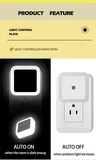Capteur de mouvement intelligent LED veilleuse lampe ue… – vue 3
