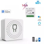 Commutateur intelligent WiFi 16A/20A, Module domotique, relais de disjoncteur, contrôle bidirectionnel, application vocale, télécommande Alexa Google Home Yandex Alice