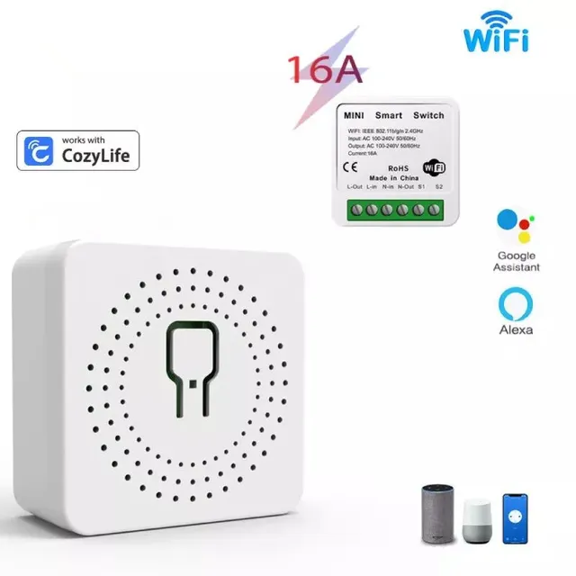 Commutateur intelligent WiFi 16A/20A