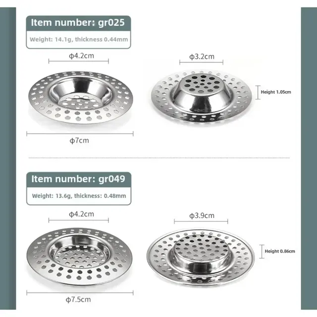 Nouveau Crépine d'évier cuisine évier grille filtre trou… – vue 4