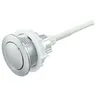 Bouton poussoir de toilette chromé ABS