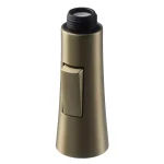 Robinet de pulvérisation extractible 1.8 GPM, colonne de buse, or brossé, évier de cuisine, économie d&rsquo;eau, pomme de pulvérisation de douche, robinet d&rsquo;évier de salle de bains