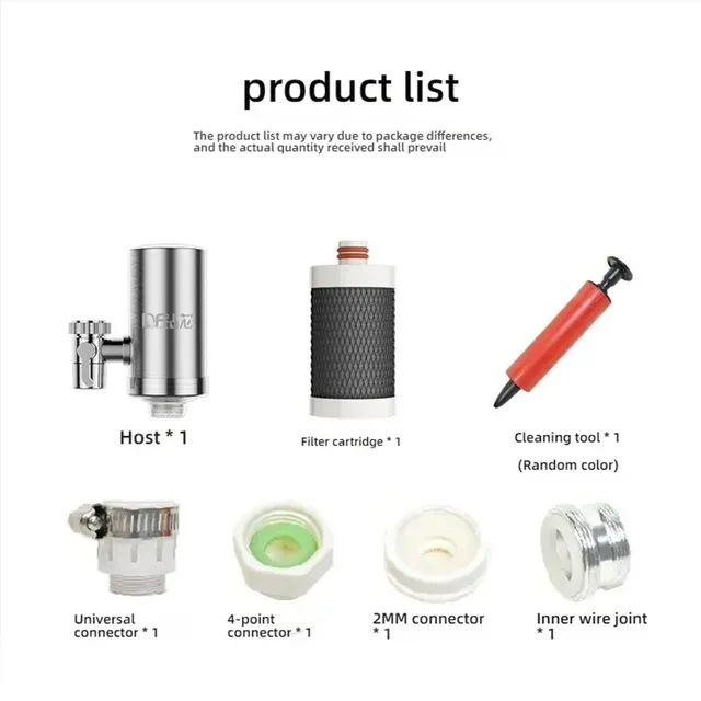 Robinet de cuisine en acier inoxydable – vue 7