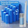 Nouvelles brosses de toilette jetables murales – vue 1