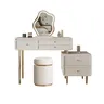 Lumière LED miroir coiffeuse chambre moderne luxe blanc… – vue 6