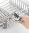 Égouttoir d'évier de cuisine en acier inoxydable – vue 3