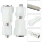 Vis de siège de toilette durables de haute qualité, kit de vis de siège de WC, fixation supérieure, trou ennemi WC, couvercle, casserole, tout neuf