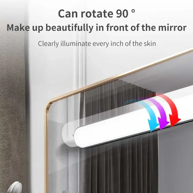 LED miroir avant maquillage lumière Protection des yeux… – vue 4