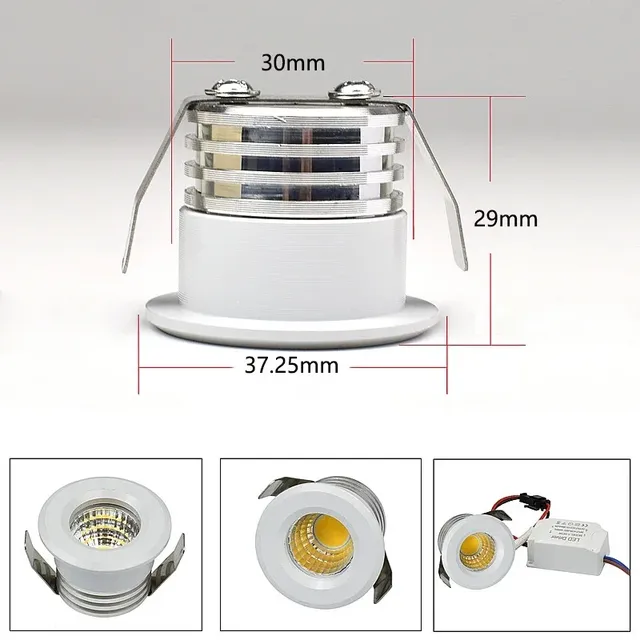Plafond intégré à intensité variable LED cartouche… – vue 2
