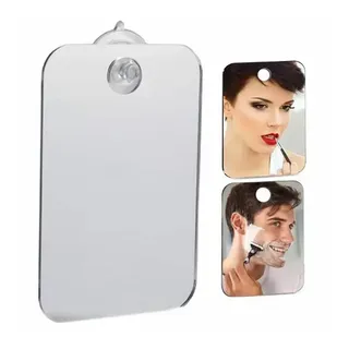 Miroir de douche en acrylique avec aspiration murale