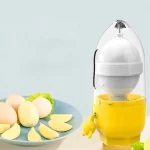Accessoires de cuisine, Gadget Shaker pour jaune d&rsquo;œuf, extracteur manuel, mélange de fouet doré, mélangeur rotatif pour œufs, remuer, outils de cuisson