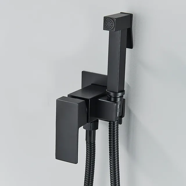 Robinet de Bidet mural en or Rose – vue 5