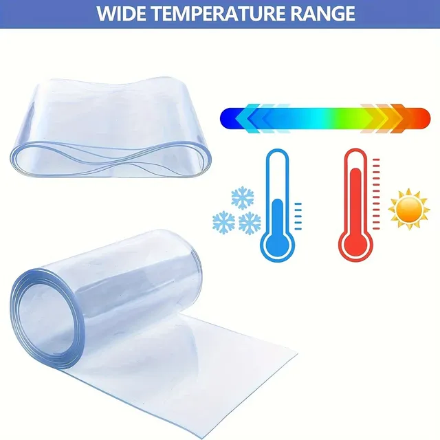 Bande de rideau souple coupe-vent en PVC – vue 2