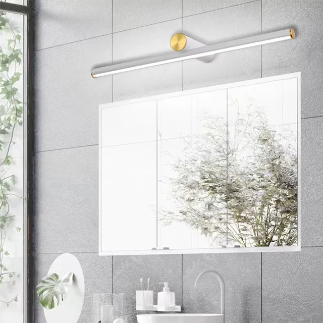 Moderne LED miroir lumière noir blanc décoration… – vue 3