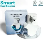 Distributeurs de savon liquide intelligents, accessoires de salle de bains, bouteilles automatiques de détergent de cuisine, distributeur de shampoing lavaloza