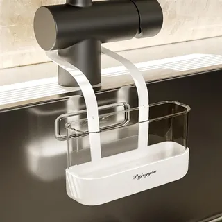 Organisateur robinet évier porte éponge suspendu transparent base…