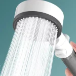 Pommeau de douche haute qualité, 8 modes, filtre à eau, douche haute pression réglable, Portable, arrêt à une touche, accessoires de salle de bains