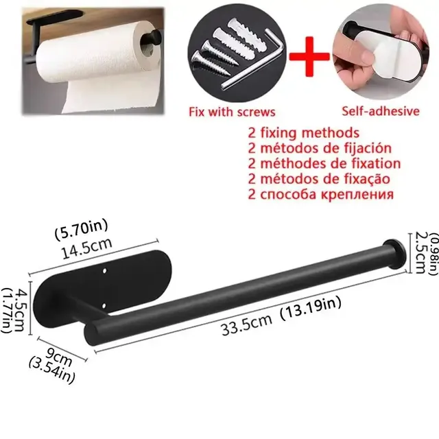Porte-rouleau de papier toilette adhésif – vue 3