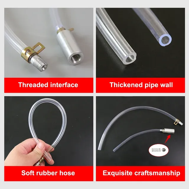Kit purge frein hydraulique tuyau transparent flexible… – vue 2
